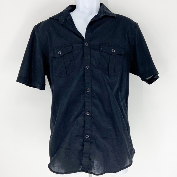 Alfani Regular Fit Men Vtg Short Sleeve 